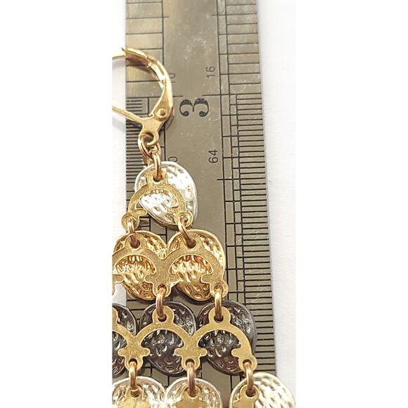 Multi-tone Chandelier Earrings - Picture 11 of 13